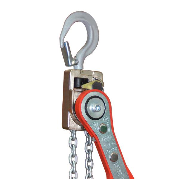 Unique Square-Right Angle Design Lever Hoist for Horizontal Aluminum Alloy Frame