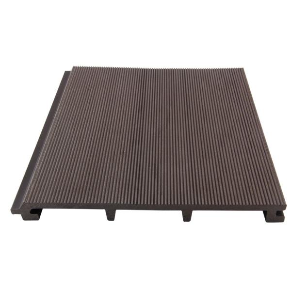 fibras de madeira exteriores coloridas 245*23mm dos painéis de parede para sulcar de superfície