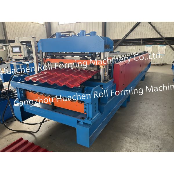 Trapezoidal Roofing Sheet Metal Ibr Roof Panel Long Span Roll Forming Machine