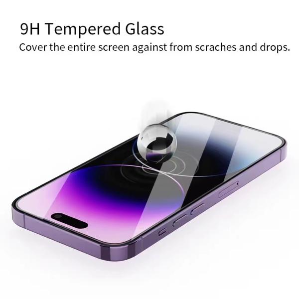 Защитник экрана ESD из закаленного стекла для iPhone 14 Pro Max