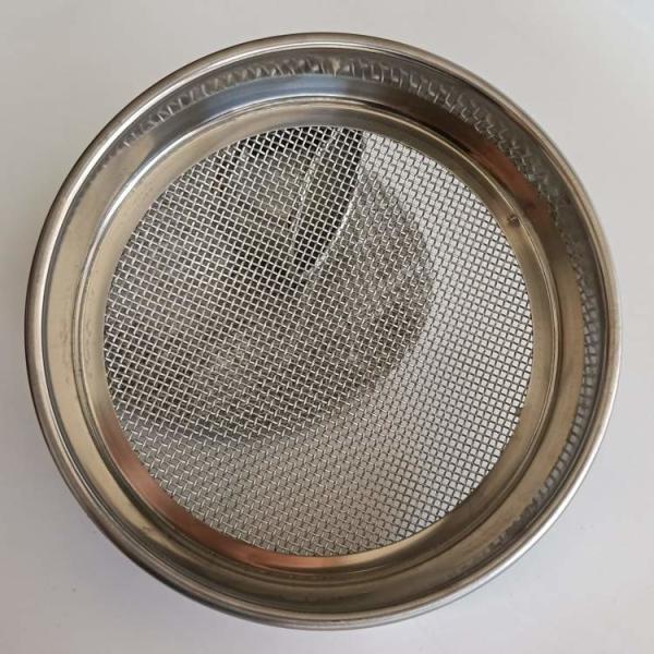 150mm Diameter SUS304 Aggregate Testing Sieves SUS304 Woven Wire Sieve