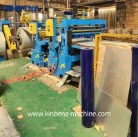 Excellente ligne de découpe de bobine avec découler hydraulique et tisser la tête