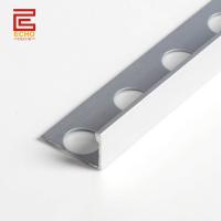 10 mm de alumínio borda reta de azulejo trim Minimalista polido borda de cromo