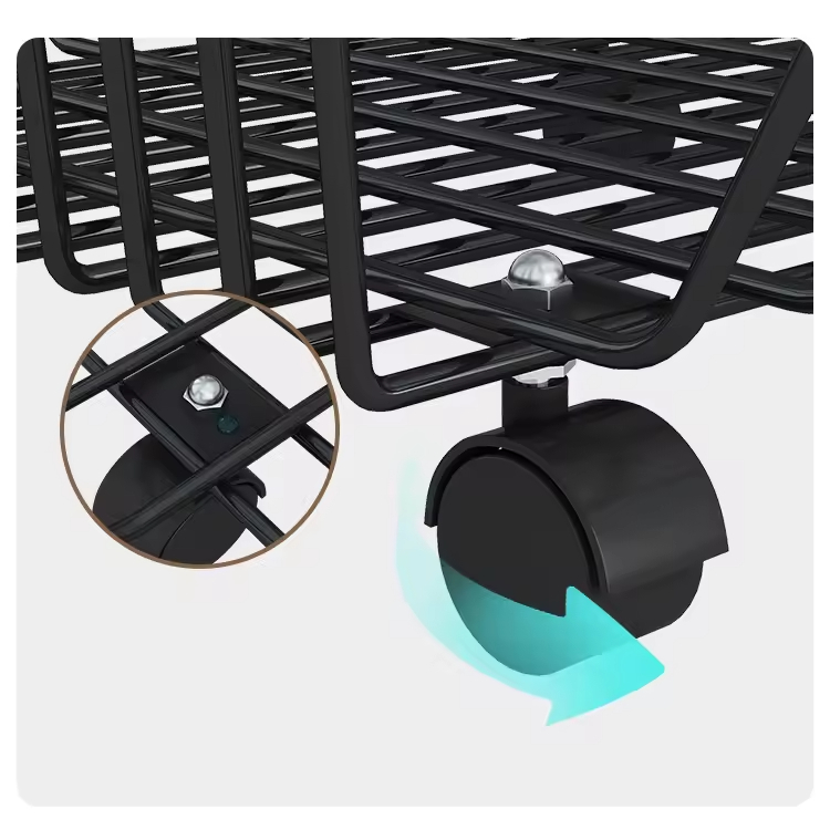 Wholesale OEM Standing Type Multi Tiers Organization Basket Kitchen Vegetable Storage Holders Rack
