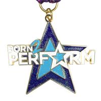Die Casting Star Shaped Medal with Lacquer Baked
