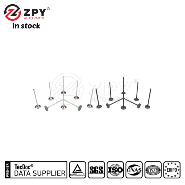 El conjunto de válvulas de escape de entrada ZPY 04E109601A para Audi VW Porsche