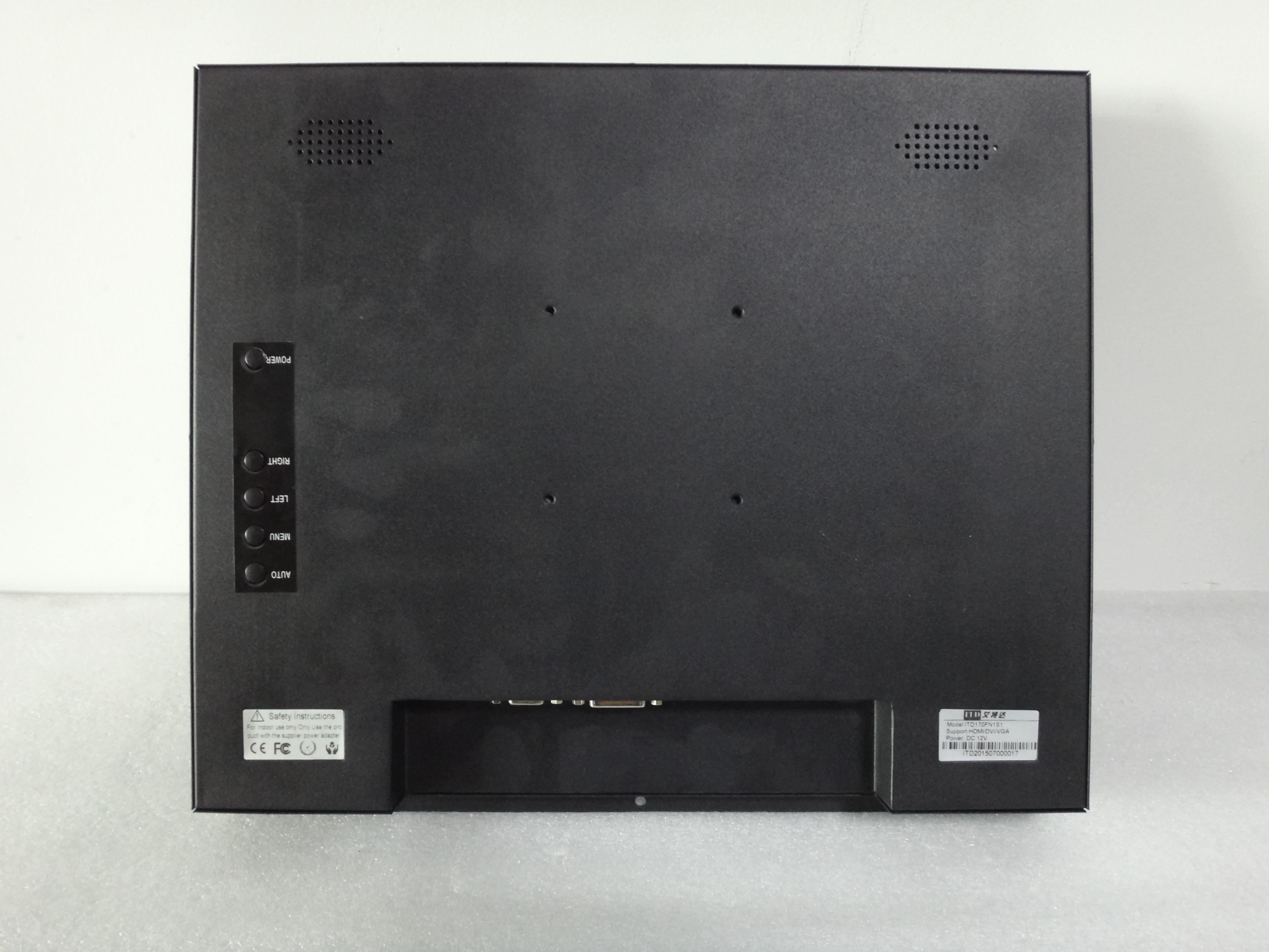Монитор сенсорного экрана открытой рамки DVI 1280x1024 17
