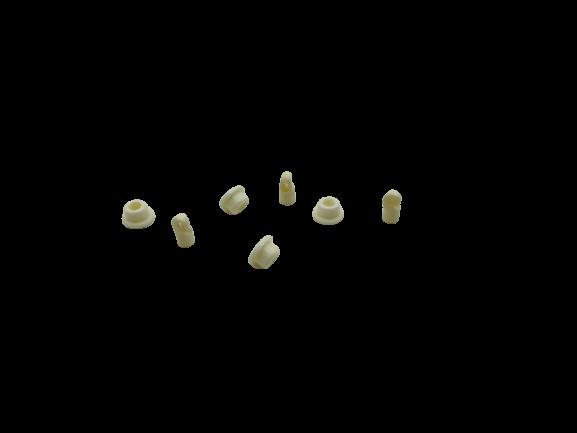 Textile Machinery 99 Alumina Ceramic Machining Elastic Parts Accessories 99%