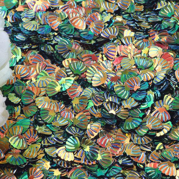 Excellent Nail Art Effect Sea Shell Sequins Glitter Powder for Clothing Accessories Craft DIY Bags Clothes in 365 Colors