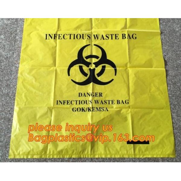 PE asbestos waste bags, Disposal Plastic Bag for Construction Waste, rubbish bag for asbestos fibers, bagplastics, bagea