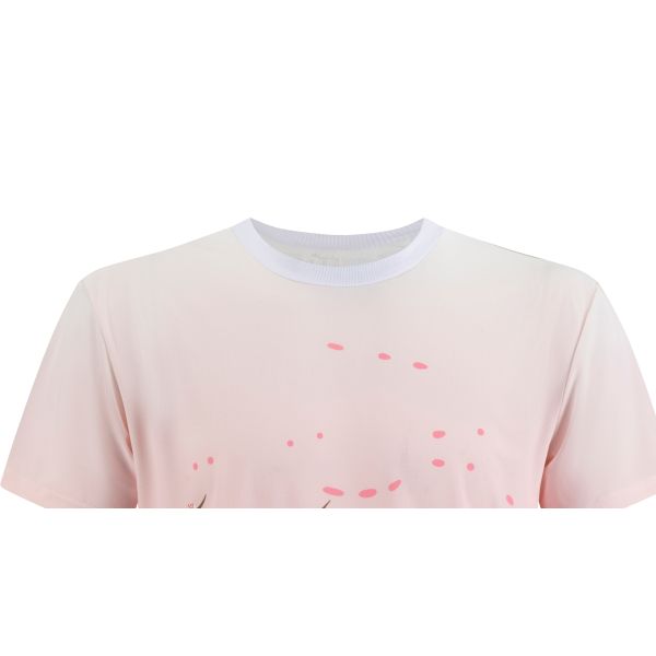 Japanese-inspired Artwork T-Shirt with HD Sublimation Print and 100% Polyester Fabric