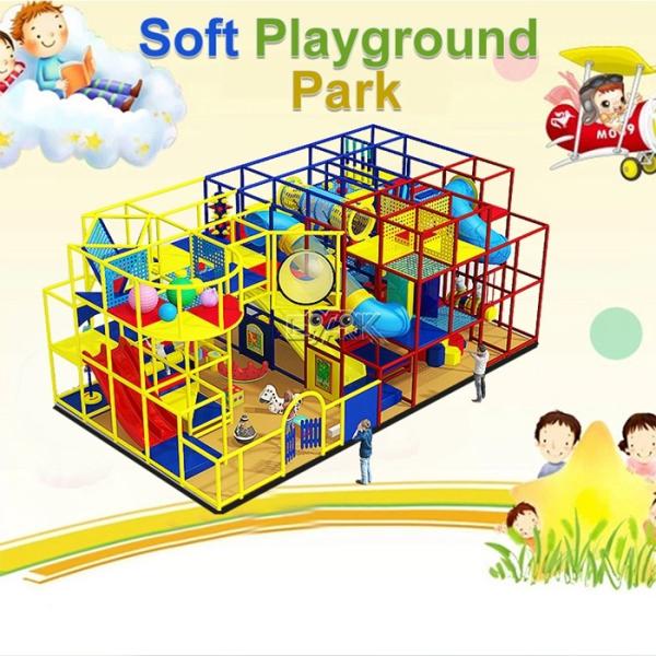 Soft Play Area Kids Slide Games Children Climbing Walls Amusement Park
