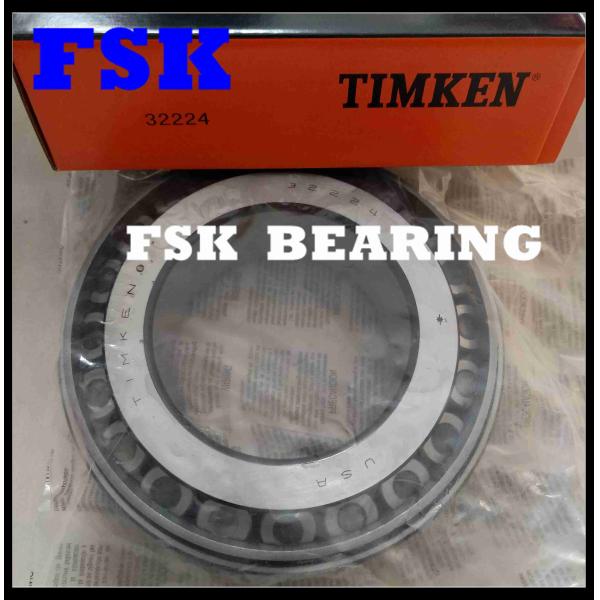High Torque 32018X , 2007118 E Taper Bearing Metallurgical Bearing Single Row