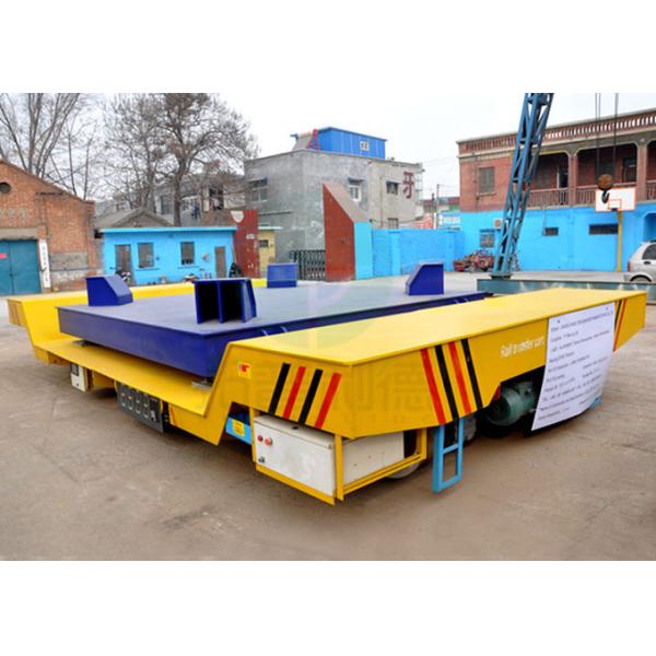 High Temperature Resistance Metal Ore Factory Rail Ladle Transfer Cart With Weighting Scale System