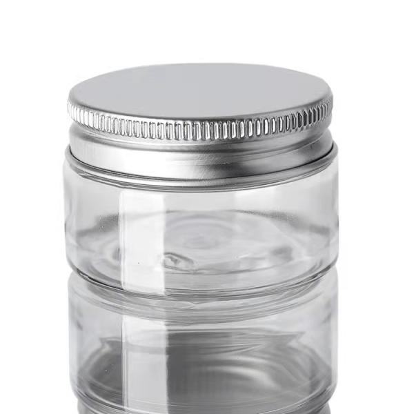 250ml Black PET Cream Jar Hair Product Body Scrub Packaging Bottles