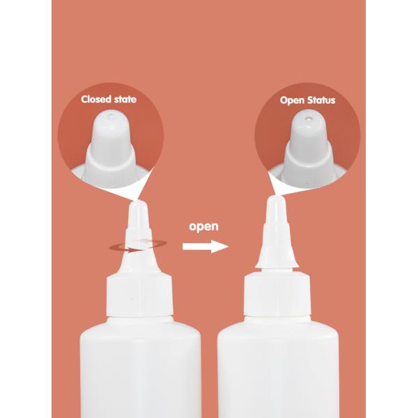 Cuidado del cabello que empaqueta la botella de empaquetado del líquido de la esencia del cuero cabelludo de 200ml PE