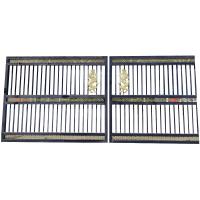 La sécurité moderne a travaillé la grille de la porte en fer galvanisé à chaud pour le porche.