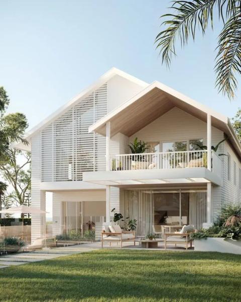 Sustainable Light Gauge Steel Villa Prefabricated Modern Steel Structure Homes