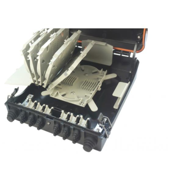 Plastic IP55 FTTH Terminal 144FO Fiber Optic Junction Box