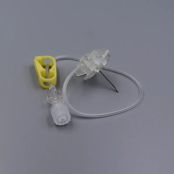 19g 20g 21g 22g Disposable Double Wings Safety Huber Needle