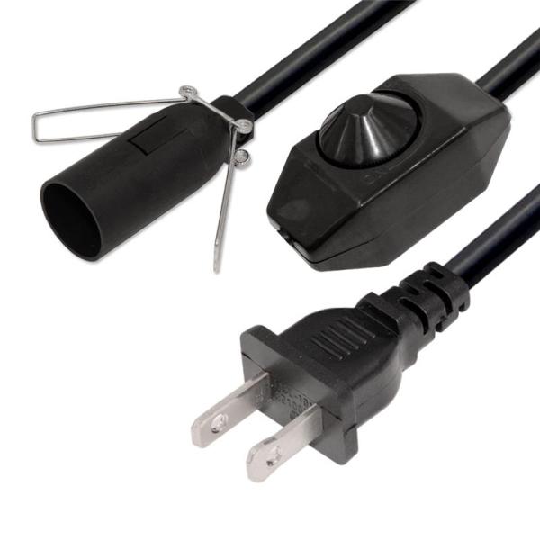 Шнур питания 16AWG US с розетками E12 E14 E26 E27
