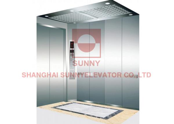 1600kg PVC Medical Elevator For Hospital Bed Lift Transporting