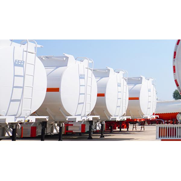 TITAN Hot Sale Tri Axles 40000/42000/45000 Liters Diesel Fuel Tanker Trailers Semi Tank Trailer Truck for Sale