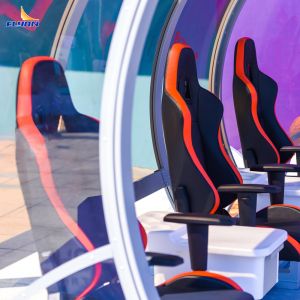 Abri de banc portable en matériau PP Flyon avec plaque pleine en PC bleu et roues pour l'équipe de football