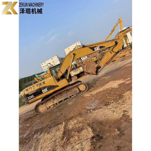 Excavadora CAT 320C de 20 toneladas Usada e em boas condições para as exigências do cliente