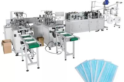 Three Layers Non Woven Earloop Sheet Mask Making Machine