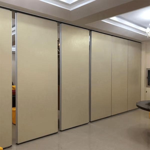 Melamine Surface Acoustic Operable Partition Wall System For Conference Room
