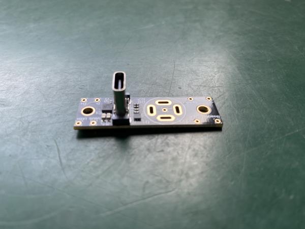 PCB Assembly Plate With ENIG 1U 0201 Capacitor Hole Copper Plating≥ 20um