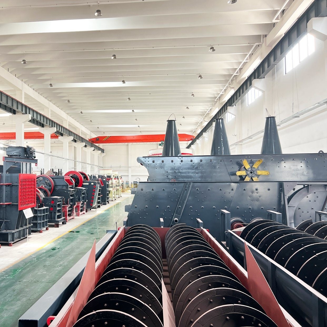 11-18.5kw Motor Power Spiral Sand Washer for Global Buyers in Shanghai Markets Global
