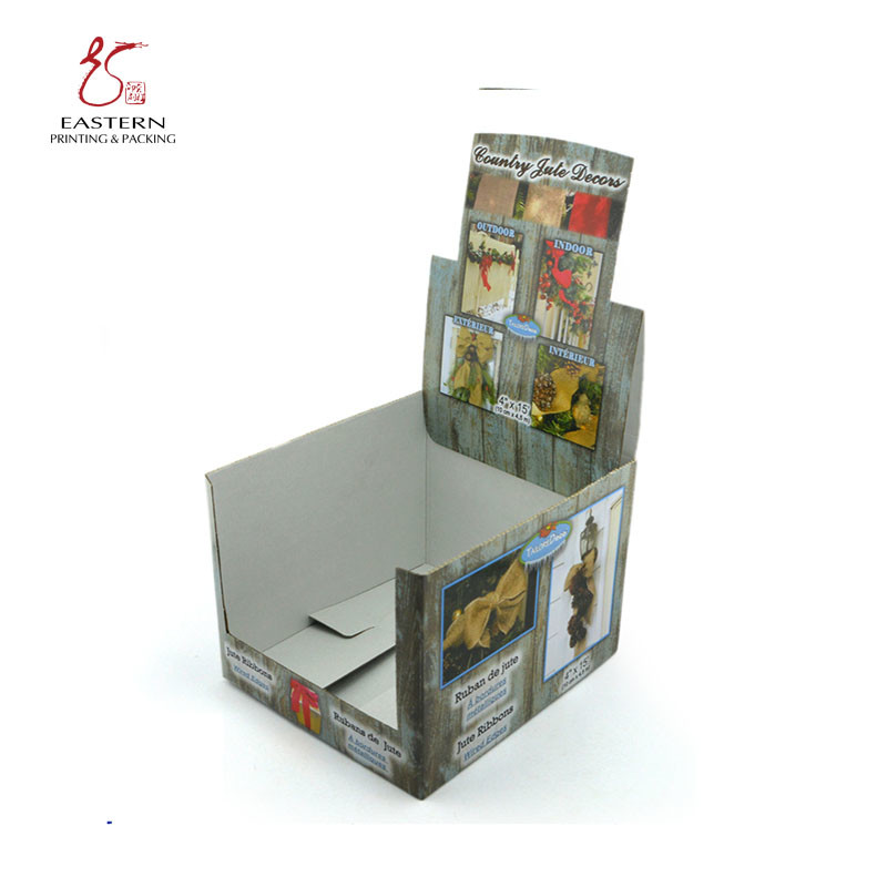 Pantone красит упаковывая коробки дисплея, витринные шкафы Countertop Handmade
