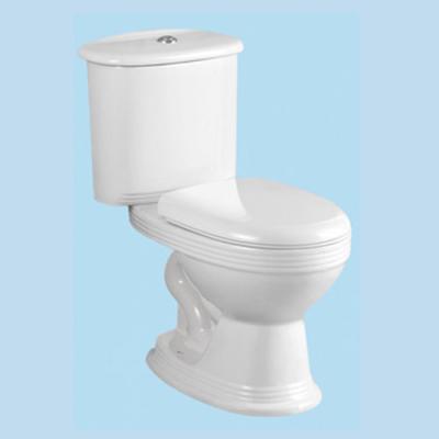 Hot Sale Popular Sanitary Ware Suit Bathroom Two Piece Toilet Bowl Pedestal Sink Bathroom Toilet Set for Hotel