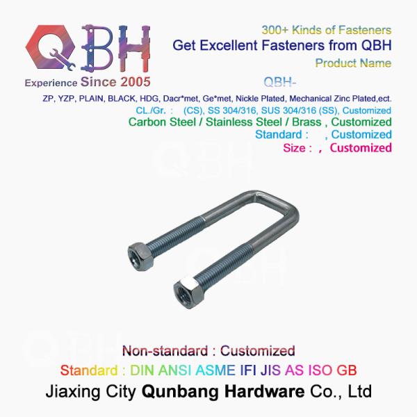 Болт M6 квадратной карты прямоугольный гальванизированный u - M10