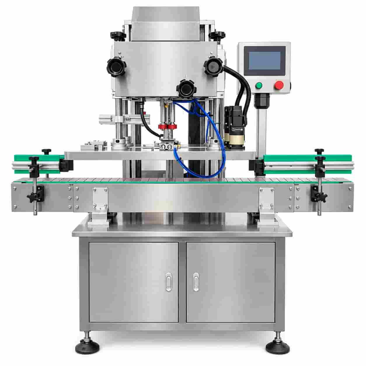 Npack High Precision Pump Trigger Sprayer Cap Plastic Bottle Capping Machine For Flat Bottles