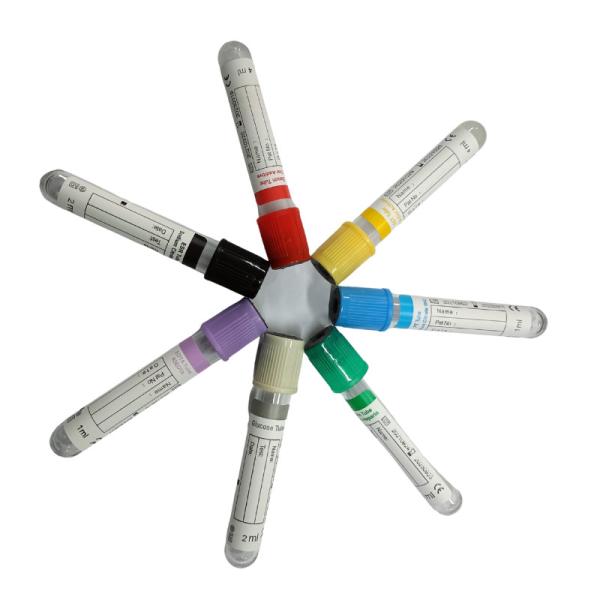 CE Disposable Non Vacuum EDTA Blood Collection Tube Medical Gel Procoagulation