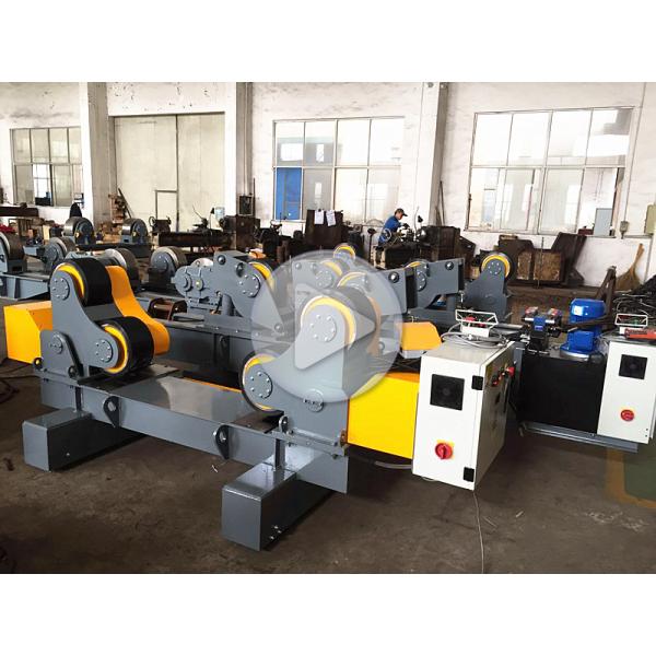 вращатель заварки трубы выравнивания собственной личности 1.5kw с роликами PU материальными и Moving колесами