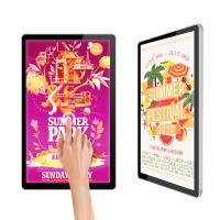 Magasin de détail 450cd/M2 Affichage numérique mural Android cc