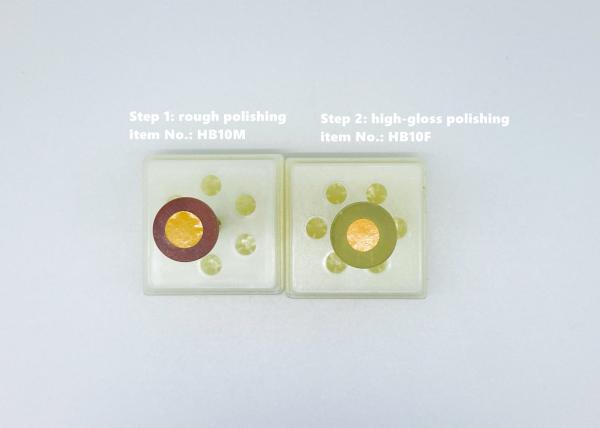 Dental Lab Sintered Diamond Disc / Rubber Polishing Disc For Lithium Disilicate