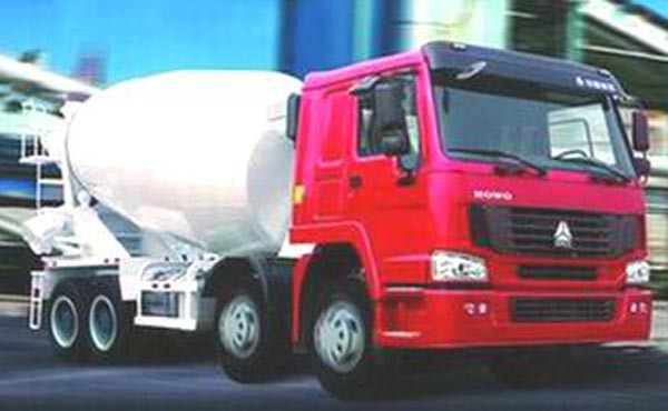 Sinotruk Howo Concrete Mixer Truck 12CBM tank 8x4 with Euro II Emission