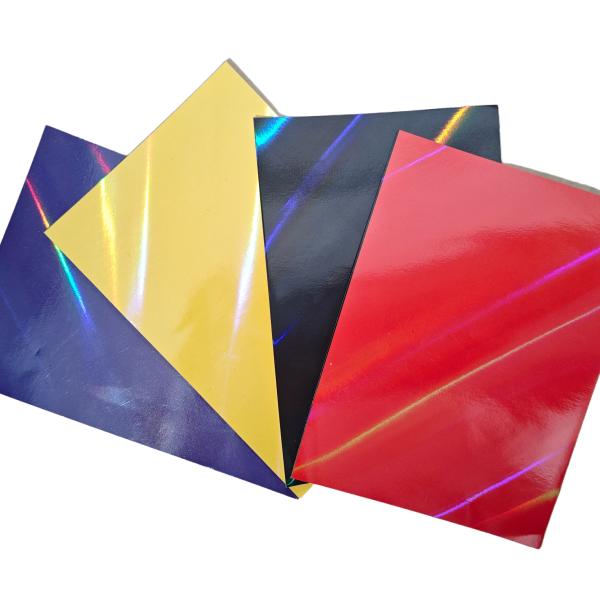 Película de laminación térmica Holográfica Ecológica Fácil de usar para impresiones y artesanías de embalaje