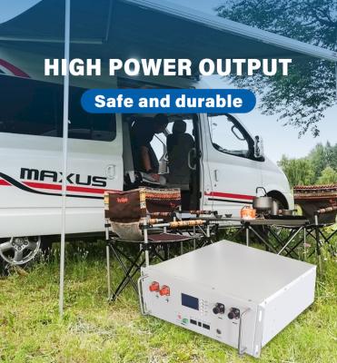 Sistema de armazenamento de energia solar Enook 51.2V 100A 5KWh Baterias de lítio ferro fosfato