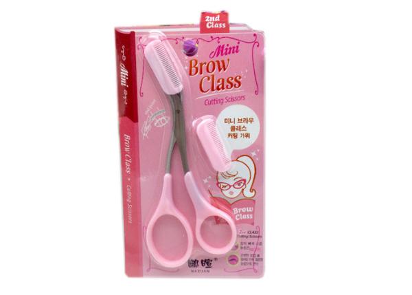 40G Pink Eyebrow Scissors Tattoo Accessories For Permanent Makeup