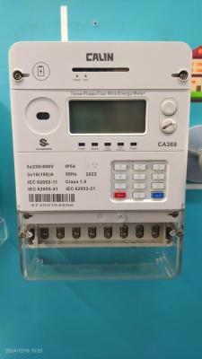 STS Prepaid Three Phase Power Meters 20 Digits Token Low Credit Warning Tamper Protection for Africa