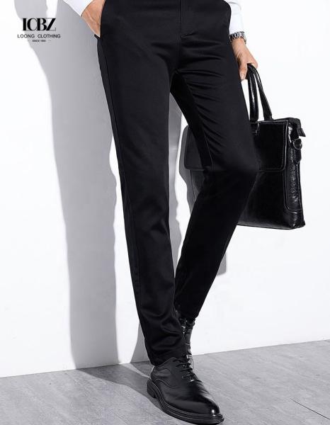 Nonwoven Weaving Method End Men's Trousers Spring Autumn Youth Straight Cotton Pants