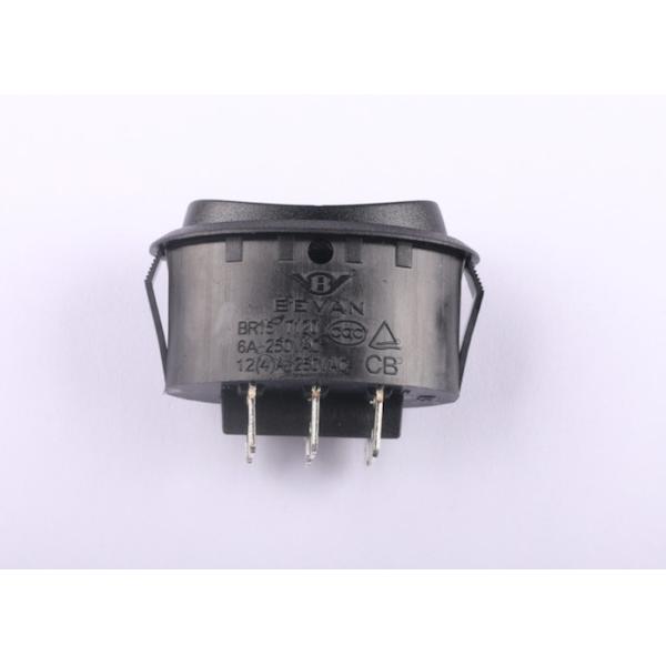 CE ROHS Approved Industrial Rocker Switch , Spdt Momentary Rocker Switch