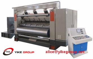 Single Facer Flute Cardboard / Corrugated Cardboard Production Line Electric Driven Type
