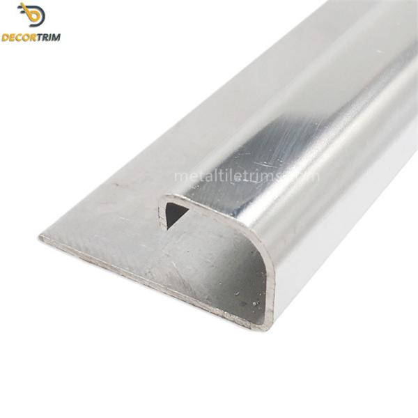 Tile To Tile Trim Stainless Metal Tile Trim Bullnose Tile Corner SS201/SS304
